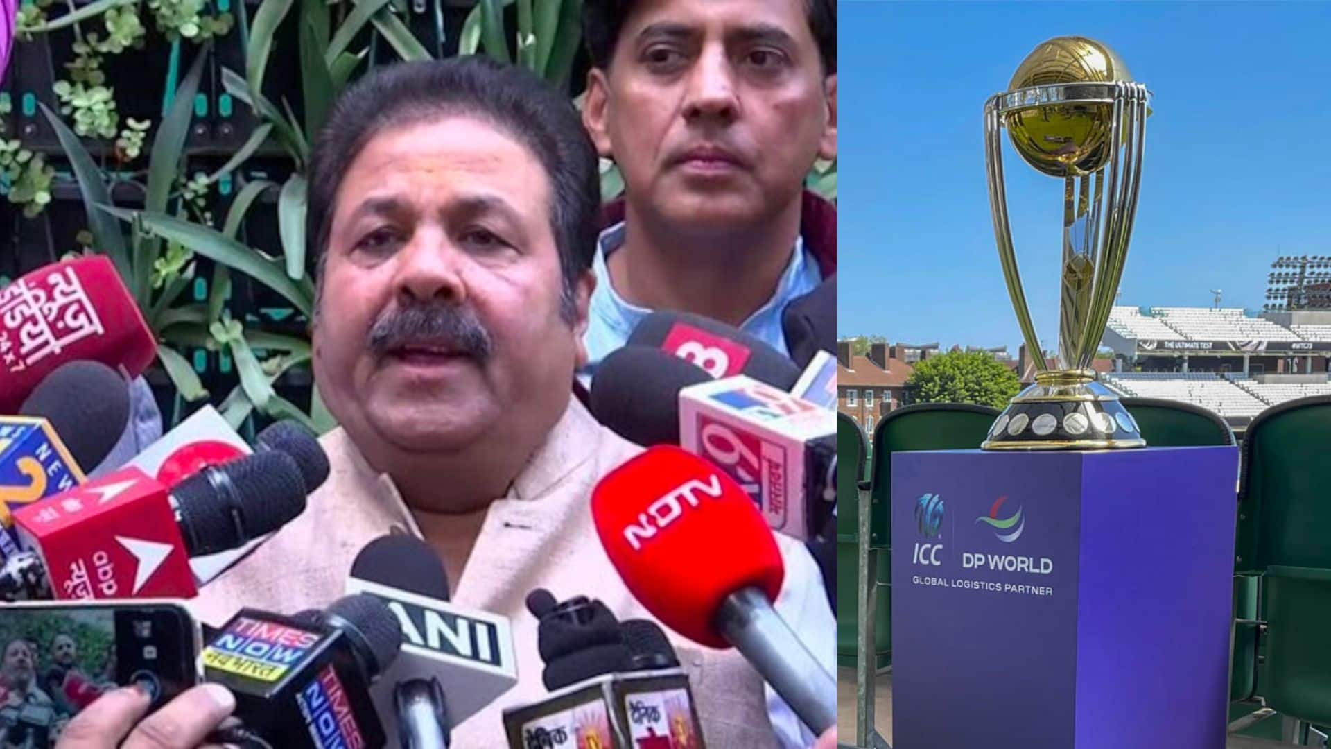 Rajiv Shukla Clears Up Air After Punjab Minister Slams BCCI Over World Cup Venues Distribution